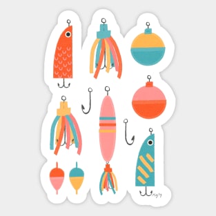 Fishing Lures Sticker